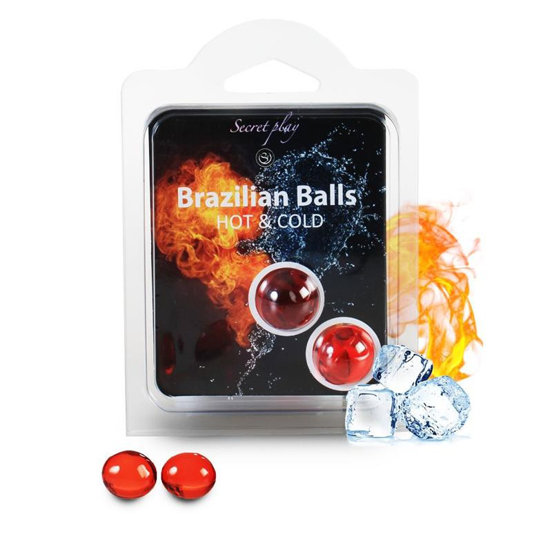 Set 2 Brazilian Balls Efecto Hot &amp; Cold