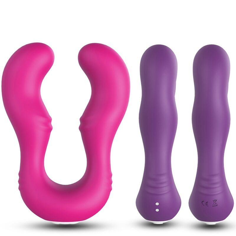 Seraph Vibrador Doble Control Remoto Fucsia