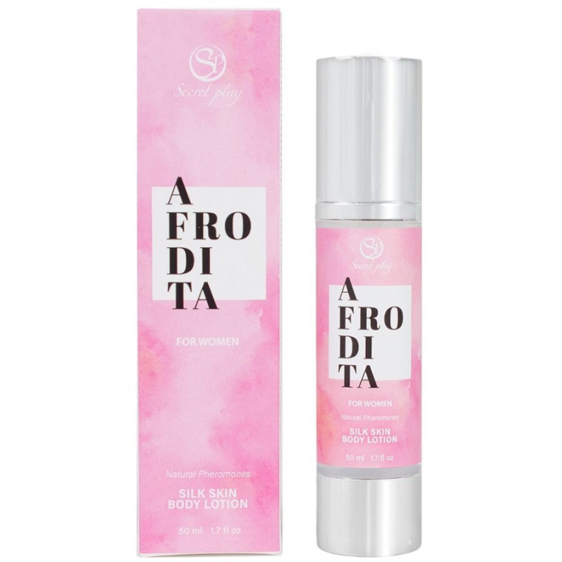 SECRET PLAY Locion de Piel de Seda Afrodita Sin Lilial 50 ml
