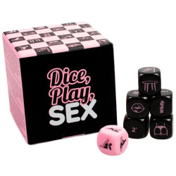 SECRET PLAY Juego 6 Dados Play Sex