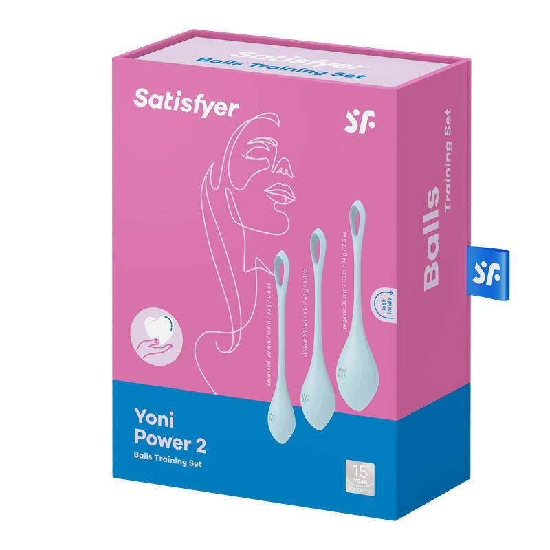 Satisfyer Yoni Power 2 Azul claro Suelo Pélvico