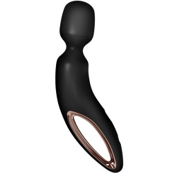 SATISFYER Wand-erland Vibrador de Varita Negro