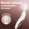 SATISFYER Wand-erland Vibrador de Varita Blanco