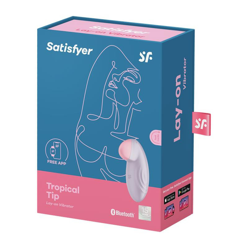 SATISFYER Tropical Tip con APP Satisfyer Connect Lila