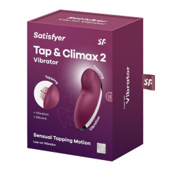 SATISFYER Tap & Climax 2 ROJO