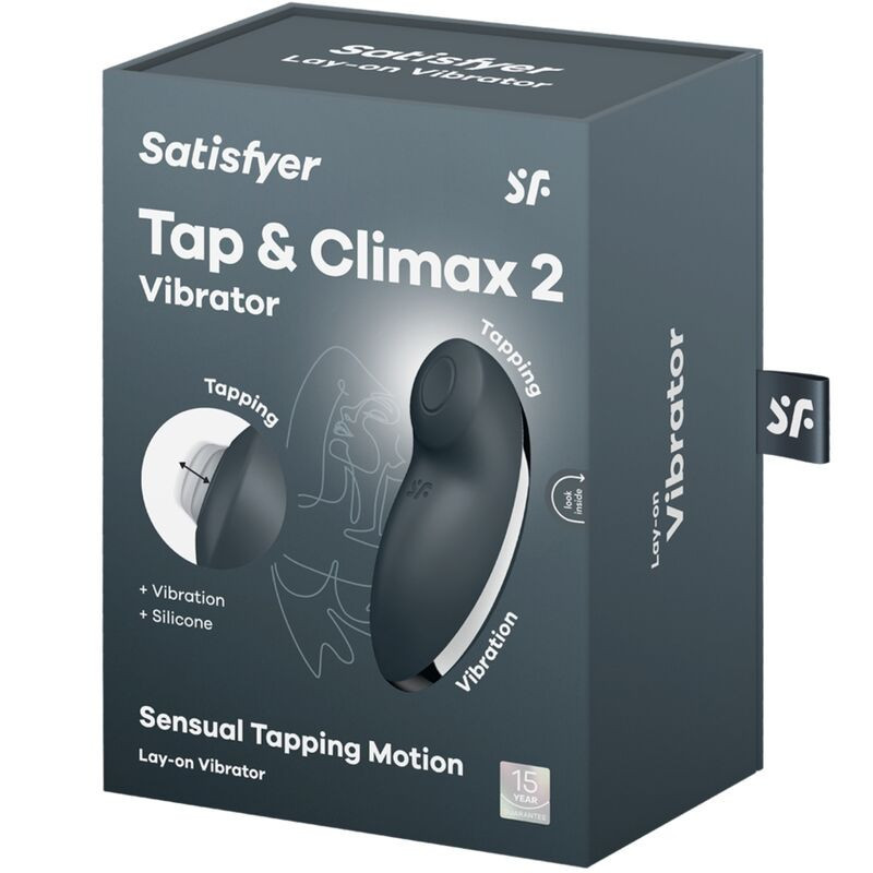 SATISFYER Tap & Climax 2 NEGRO
