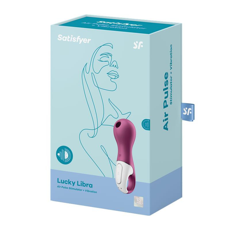 SATISFYER Succionador de Ondas Lucky Libra Berry