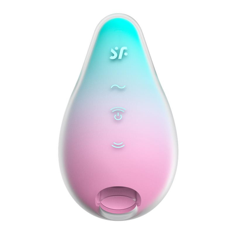 SATISFYER Succionador de Clítoris Mermaid Vibes Menta y Rosa