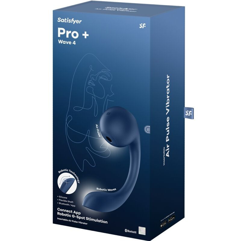 Satisfyer Pro Wave 4 Azul Oscuro