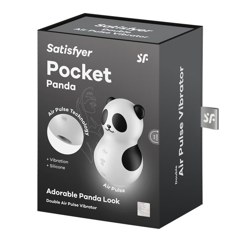 Satisfyer Pocket Panda Succionador de Clítoris con Vibración