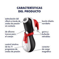 SATISFYER Penguin Holiday Edition - Edición Navidad