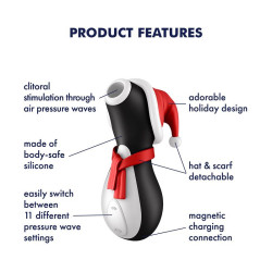 SATISFYER Penguin Holiday Edition - Edición Navidad