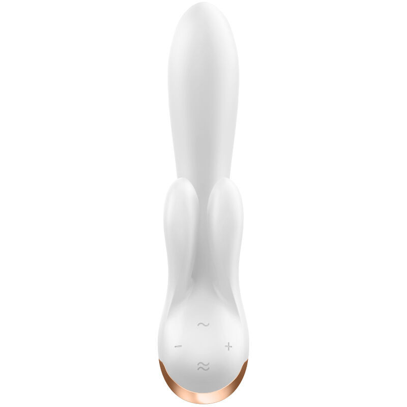 SATISFYER Double Flex Vibrador Punto G Blanco