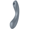 Satisfyer - Curve Trinity 1 Air Pulse Vibration Gris
