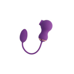 Rusher Succionador de Clítoris y Huevo Vibrador