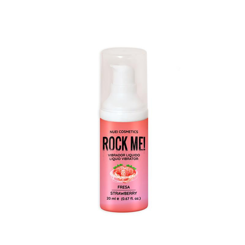 Rock Me! Vibrador Líquido Fresa