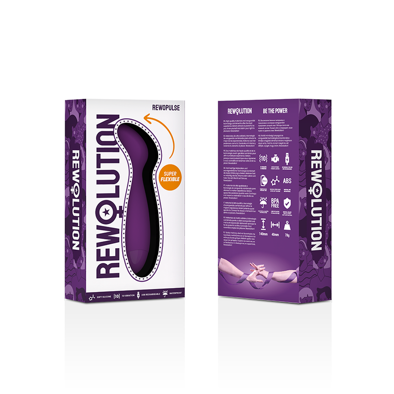 Rewopulse Vibrador Flexible Estimulador Punto G