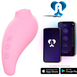 Revelation succionador de clítoris rosa con App