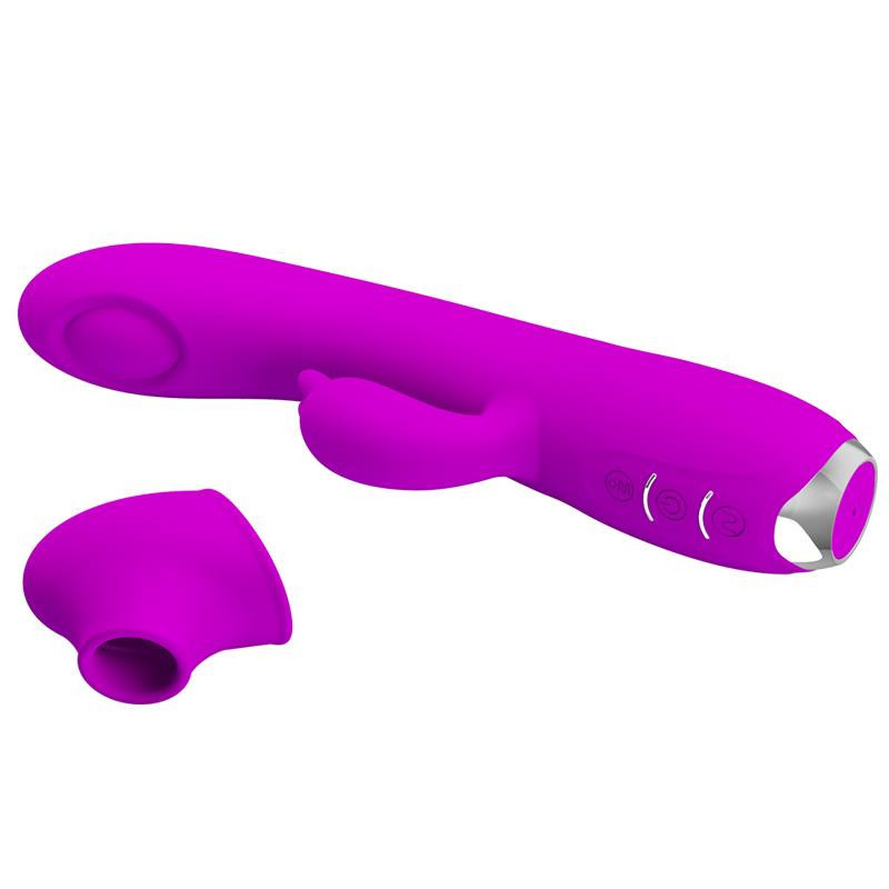 Regina Vibrador con Succión y Tapping