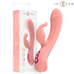 RACHEL VIBRADOR RABBIT 5 VIBRACIONES ROSA