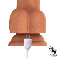 Quintus Dildo con Vibración, Thrusting y Waving 360º 9" - 23 cm