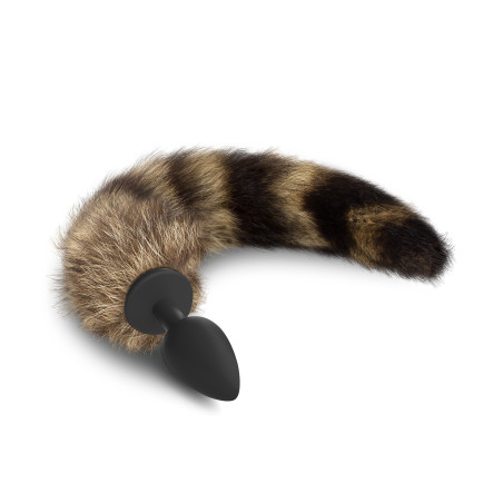 Plug anal con cola foxy delight silicona