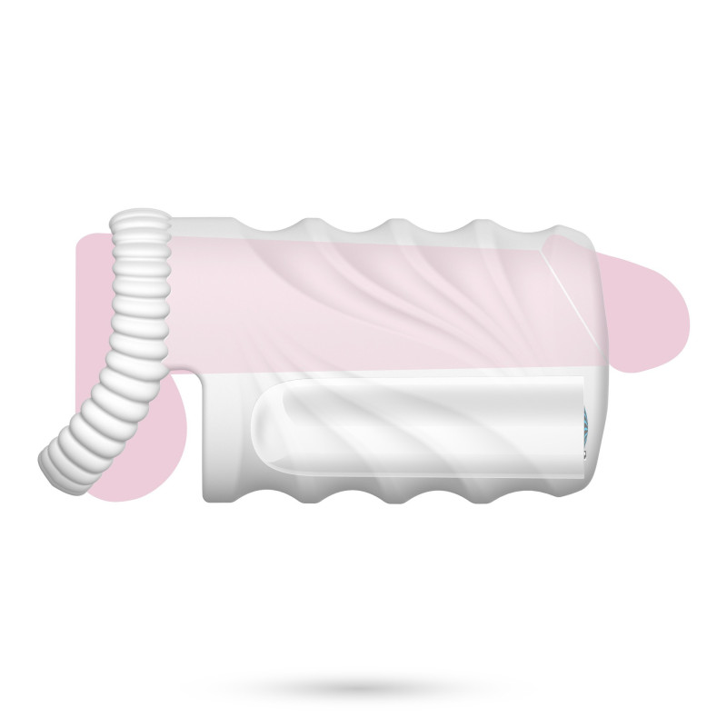 Nautilus masturbador de entrenamiento con bala extraíble