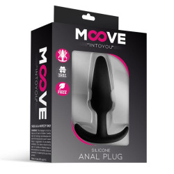 MOOVE Plug Anal Silicona Pequeño Negro