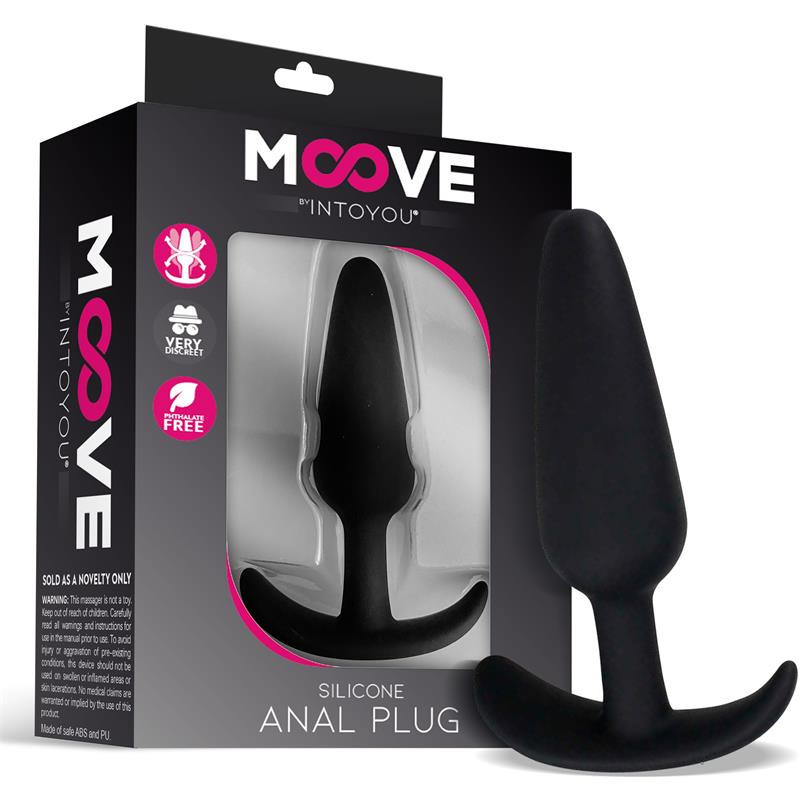 MOOVE Plug Anal Silicona Pequeño Negro