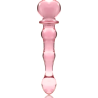 Modelo 21 Dildo Cristal Rosa 20.5 cm -O- 3.5 cm