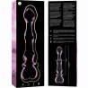 Modelo 21 Dildo Cristal Rosa 20.5 cm -O- 3.5 cm