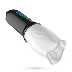 Masturbador con copa giratoria fellatrix