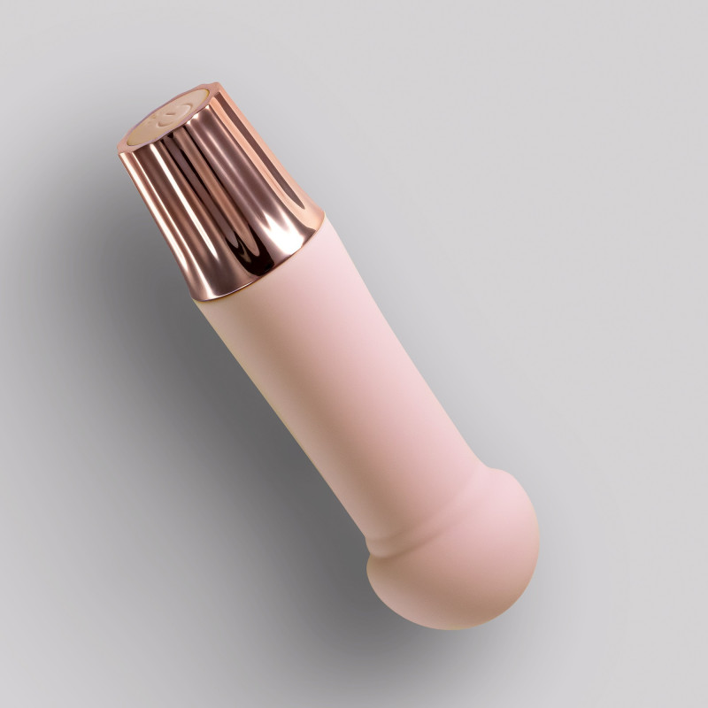 Mellow Puff Rosa Mini Vibrador