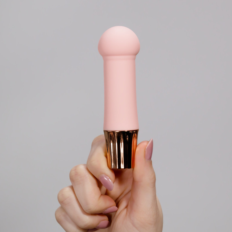 Mellow Puff Rosa Mini Vibrador