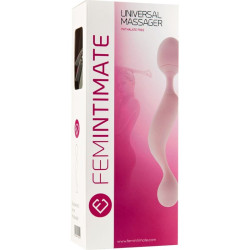 Masajeador Universal Vibrador Silicona Rosa Femintimate
