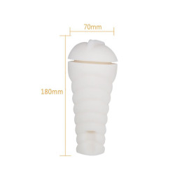 Masturbador Sally Blanco y Dorado