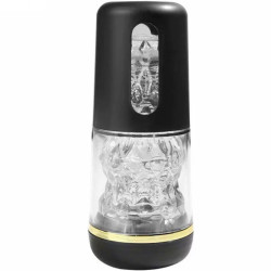 Masturbador Portátil Negro