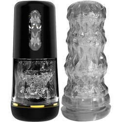 Masturbador Portátil Negro