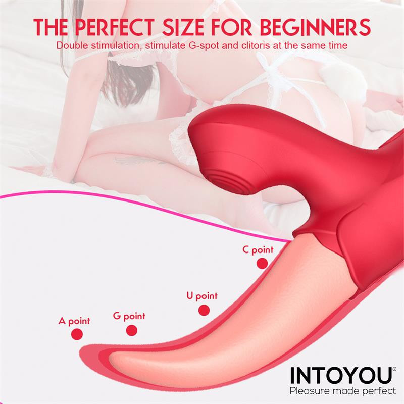 MARTINELLA Estimulador Doble con Lengua y Pulsación