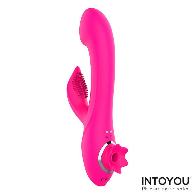 Magnoliapink Vibrador con Succión