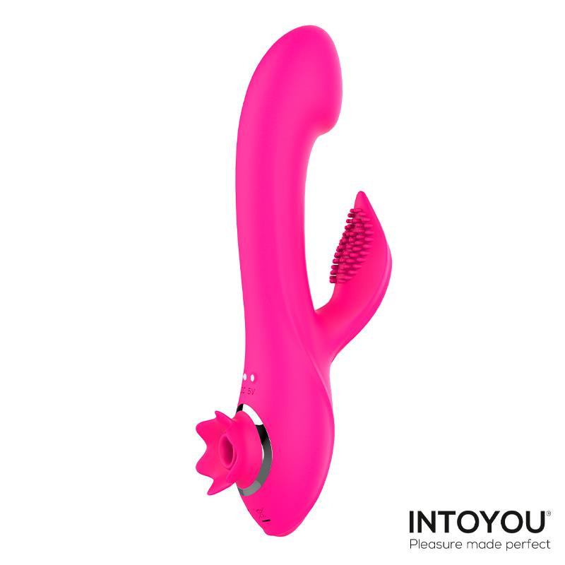 Magnoliapink Vibrador con Succión
