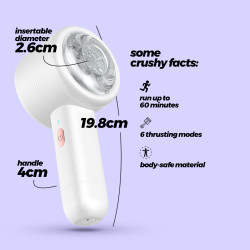 Magnetus Masturbador masculino con empuje automático