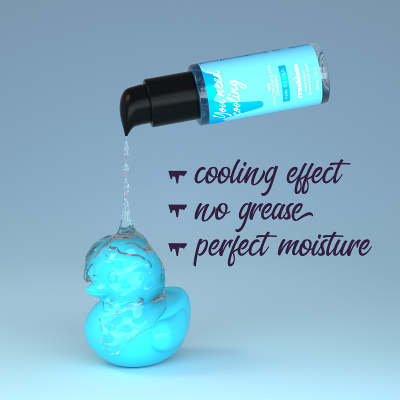 Lubricante con efecto frío 50 ml crushious