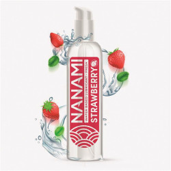LUBRICANTE BASE DE AGUA FRESA 150 ML NANAMI