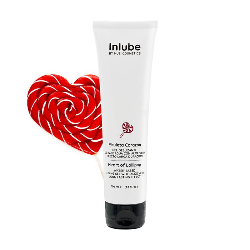 Lubricante a Base de Agua Inlube Piruleta 100 ml