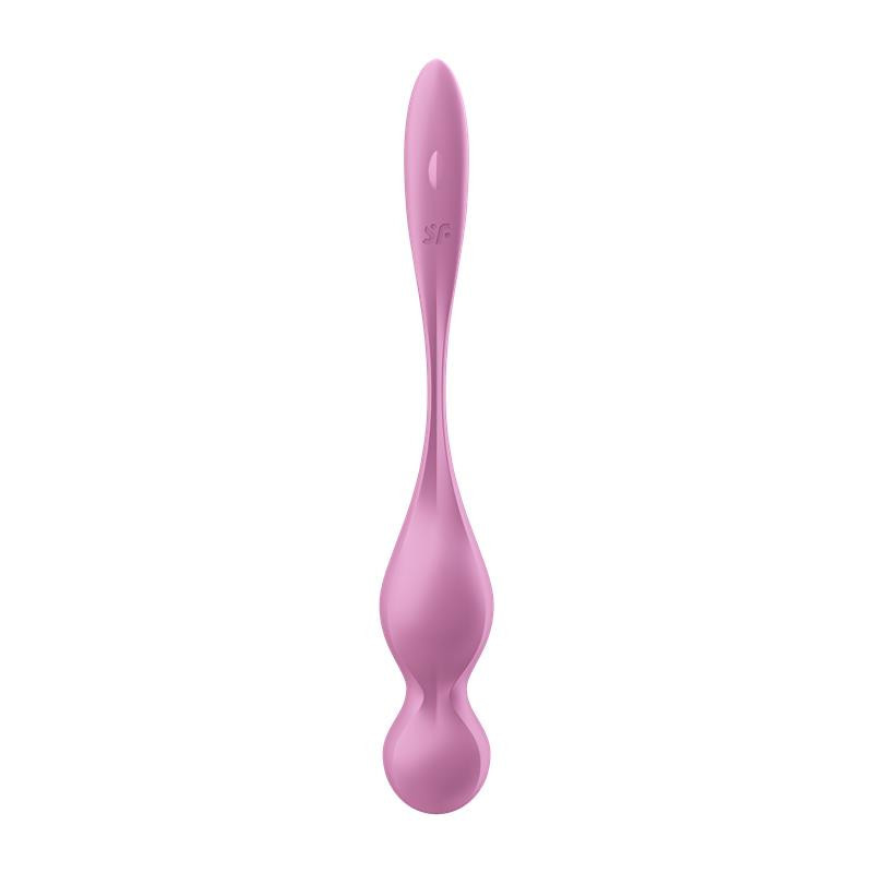 LOVE BIRDS 1 BOLAS KEGEL CON APP ROSA - SATISFYER