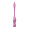 LOVE BIRDS 1 BOLAS KEGEL CON APP ROSA - SATISFYER