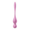 LOVE BIRDS 1 BOLAS KEGEL CON APP ROSA - SATISFYER