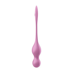 LOVE BIRDS 1 BOLAS KEGEL CON APP ROSA - SATISFYER