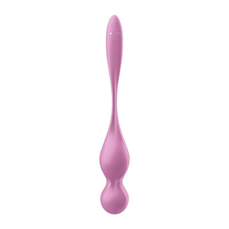 LOVE BIRDS 1 BOLAS KEGEL CON APP ROSA - SATISFYER